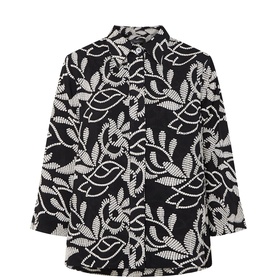 Embroidered Floral Shirt