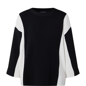 Colourblock Logo Sweater