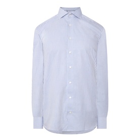 Melang&eacute; Check Print Shirt