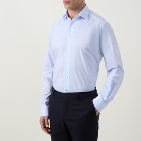 Check Single Cuff Formal Shirt