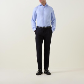 Solid Twill Single Cuff Formal Shirt