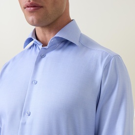 Solid Twill Single Cuff Formal Shirt