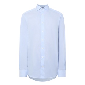 Pinstripe Single-Cuff Shirt