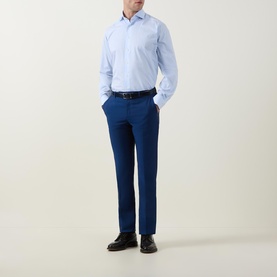 Pinstripe Single-Cuff Shirt