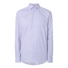Striped Twill Single Cuff Shirt