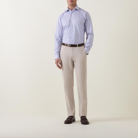 Striped Twill Single Cuff Shirt