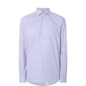 Striped Twill Single Cuff Shirt