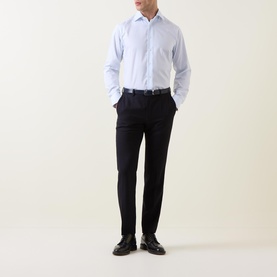 Striped Single Cuff Formal Shirt