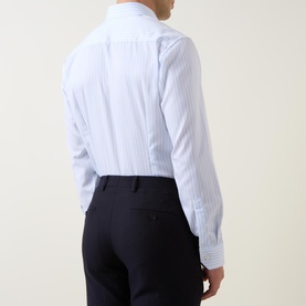 Striped Single Cuff Formal Shirt