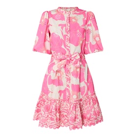Eve Floral Mini Shirt Dress