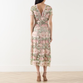 Loreta Floral Lace Dress