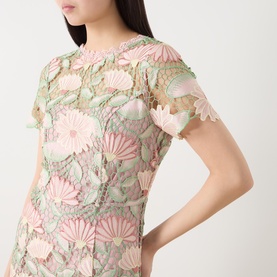 Loreta Floral Lace Dress