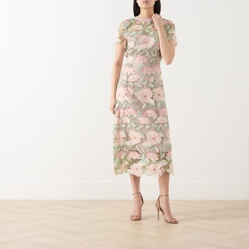 Loreta Floral Lace Dress