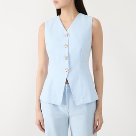 Jade Single-Breasted Waistcoat