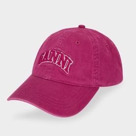 Logo Canvas Baseball Cap