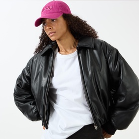 Logo Canvas Baseball Cap