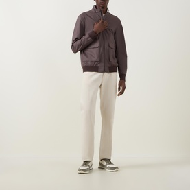 Stretch Bomber Jacket
