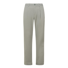Mid-Rise Straight Leg Casual Trousers