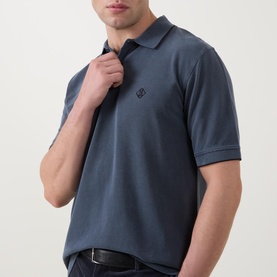 Logo Pique Polo Shirt