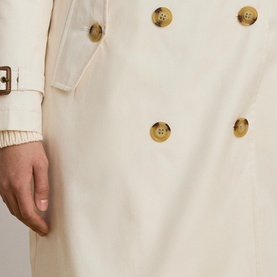Double-Breasted Trench Coat