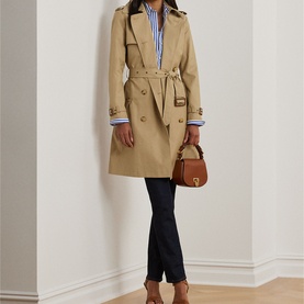 Double-Breasted Trench Coat