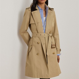 Double-Breasted Trench Coat