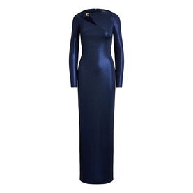 Cut-Out Column Gown