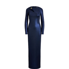 Cut-Out Column Gown
