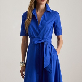 Belted Shirt Dress