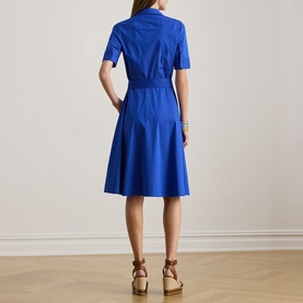 Belted Shirt Dress