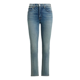High-Rise Straight Ankle Jean