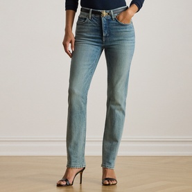 High-Rise Straight Ankle Jean