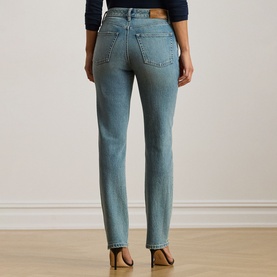 High-Rise Straight Ankle Jean