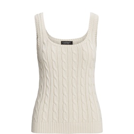 Cable Knit Tank Top