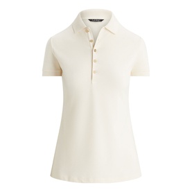 Monogram Logo Piqu&eacute; Polo Shirt