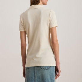 Monogram Logo Piqu&eacute; Polo Shirt