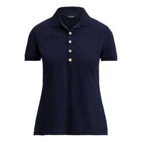 Monogram Logo Piqu&eacute; Polo Shirt