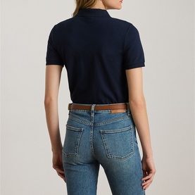 Monogram Logo Piqu&eacute; Polo Shirt