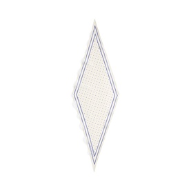 Polka Dot Silk Diamond Scarf