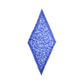 Floral Logo Diamond Scarf