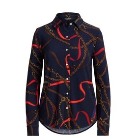 Belting Printed Shirt