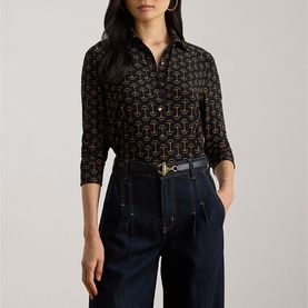 Geometric Jersey Shirt