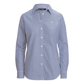 Striped Pony Logo Casual Shirt