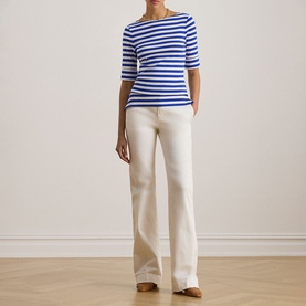 Striped Logo T-Shirt