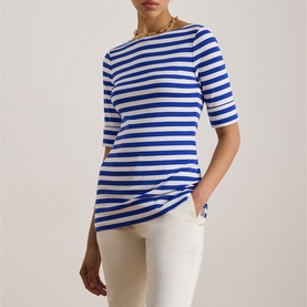Striped Logo T-Shirt