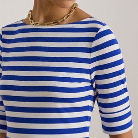Striped Logo T-Shirt
