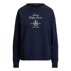 Crest Logo Fleece Sweatshirt