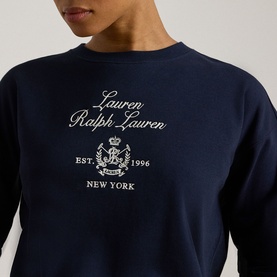 Crest Logo Fleece Sweatshirt