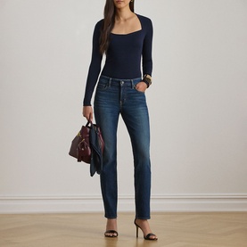 Solid Long-Sleeved Top