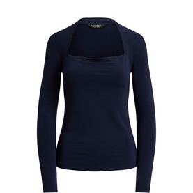 Solid Long-Sleeved Top
